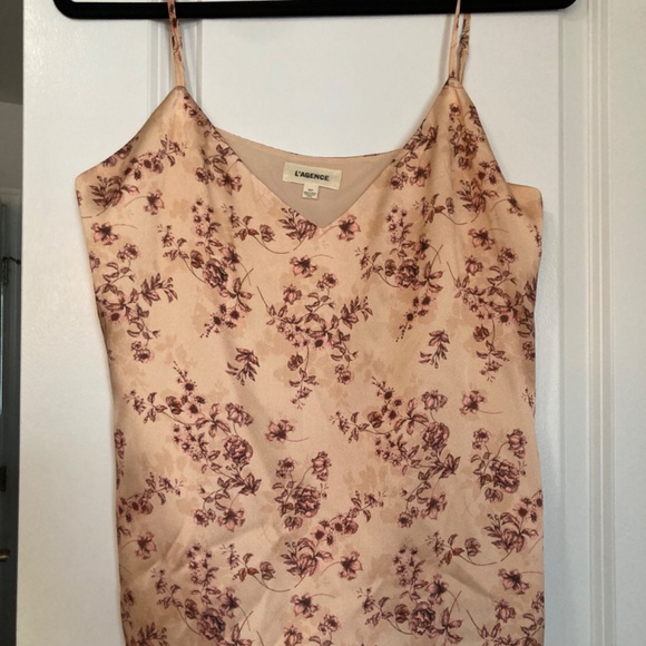 L’Agence Jane Floral Print Silk Camisole Size S NWOT - Picture 2 of 5